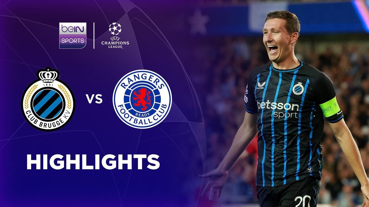 #ไฮไลท์ฟุตบอล [ คลับบรูซ 6 - 0 กลาสโกว์ เรนเจอร์ส ] ยูฟ่า แชมเปี้ยนส์ลีก (รอบเพลย์ออฟ)นัดสอง 2025/28.8.68