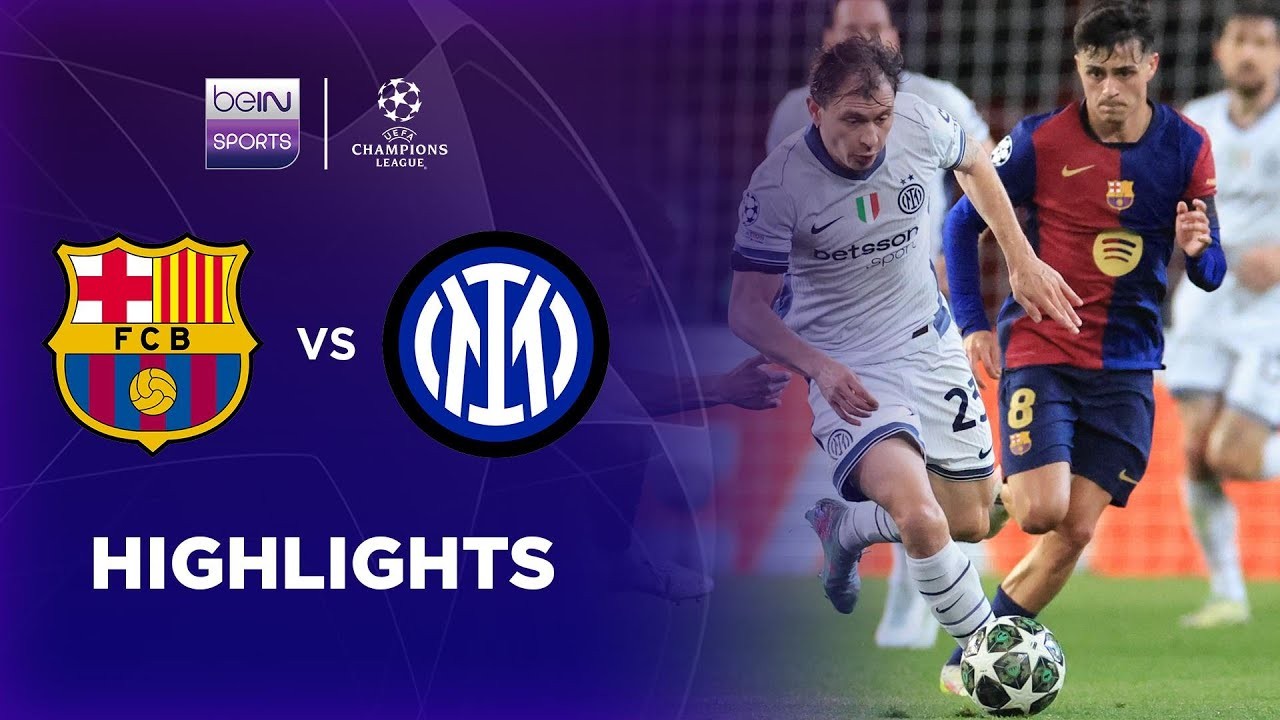 #ไฮไลท์ฟุตบอล [ บาร์เซโลน่า 3 - 3 อินเตอร์ มิลาน ] ยูฟ่า แชมเปี้ยนส์ ลีก (รอบรองชนะเลิศ)นัดแรก 2025/1.5.68