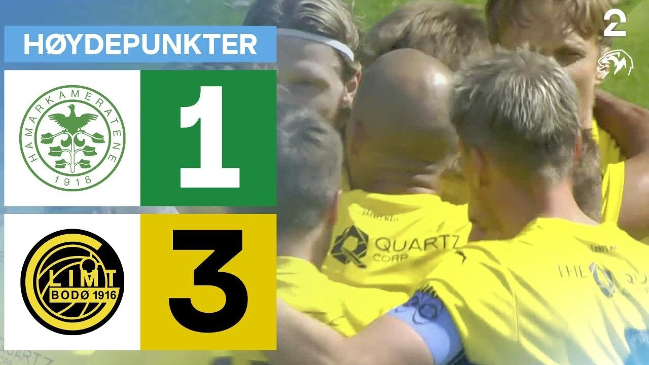 #ไฮไลท์ฟุตบอล [ ฮามคาม 1 - 3 โบโด กลิมท์ ] นอร์เวย์ ทิปเปลีเก้น 2025/4.8.68