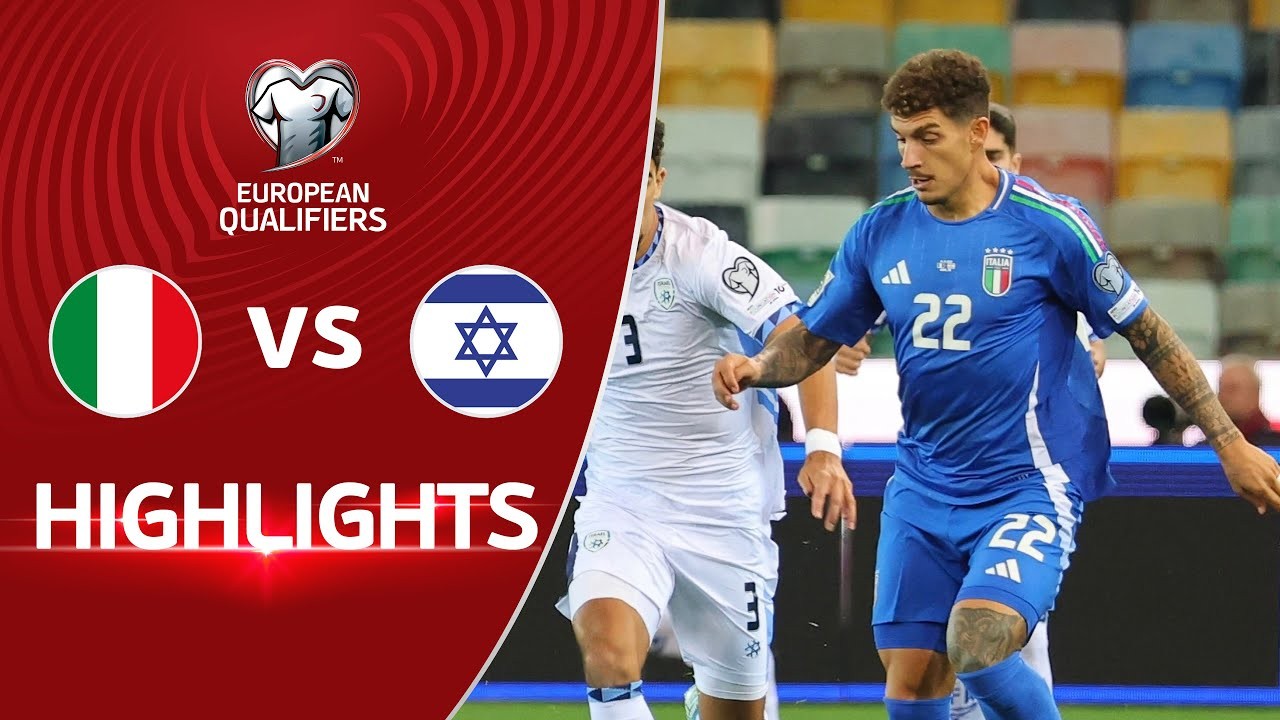 #ไฮไลท์ฟุตบอล [ อิตาลี่ 3 - 0 อิสราเอล ] ฟุตบอลโลก รอบคัดเลือก โซนยุโรป 2025/15.10.68