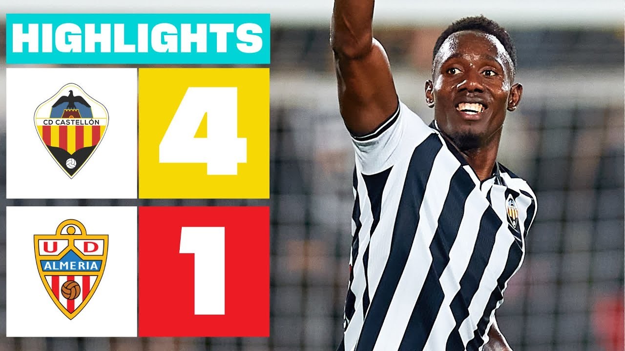 #ไฮไลท์ฟุตบอล [ คาสเตลล่อน 4 - 1 อัลเมเรีย ] อเดลันเต้ สเปน 2025/19.4.68