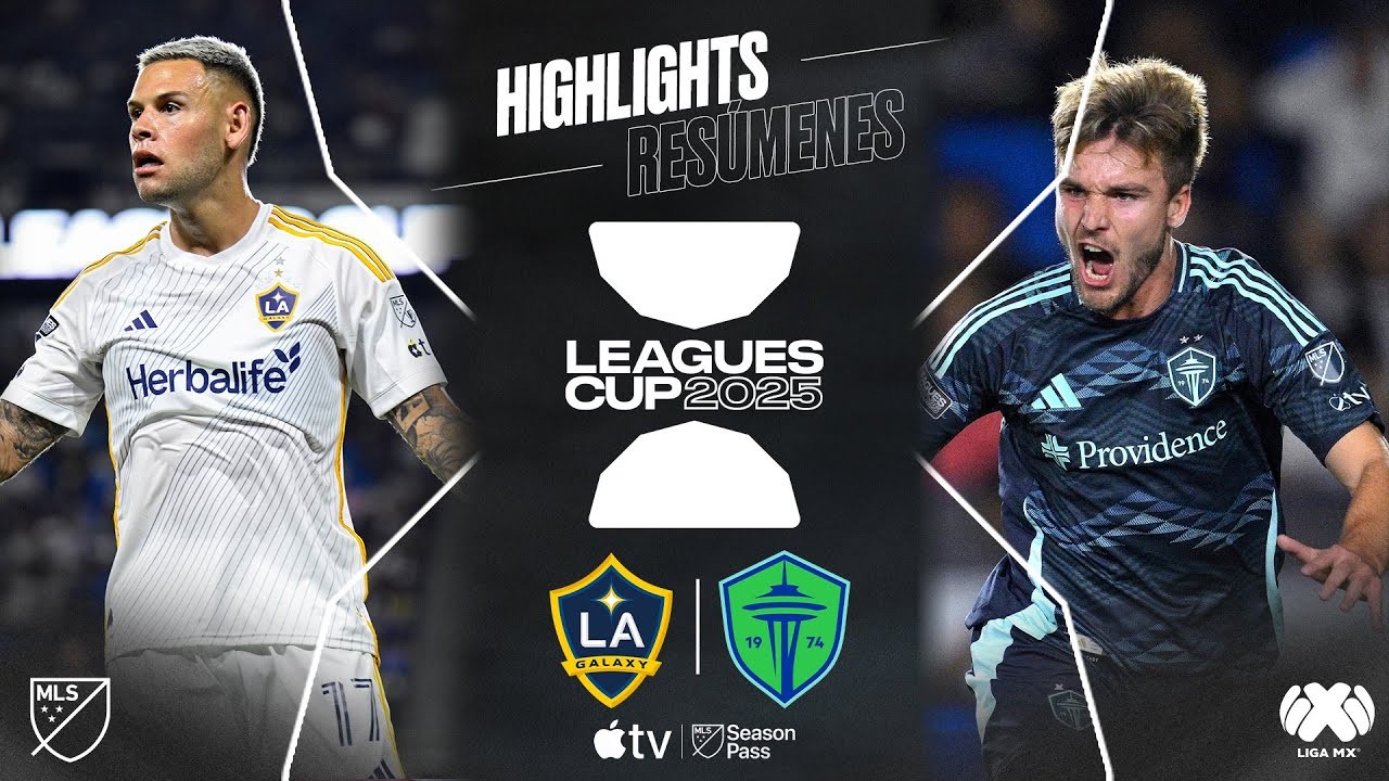 #ไฮไลท์ฟุตบอล [ แอลเอ กาแลกซี่ 0 - 2 ซีแอตเทิ่ล ซาวน์เดอร์ส ] อเมริกา ลีกคัพ 2025/28.8.68