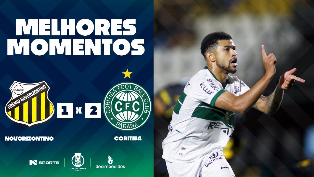 #ไฮไลท์ฟุตบอล [ เกรมิโอ โนโวริซอนติโน่ 1 - 2 กอริติบ้า พีอาร์ ] บราซิล ซีรี่ย์บี 2025/15.8.68