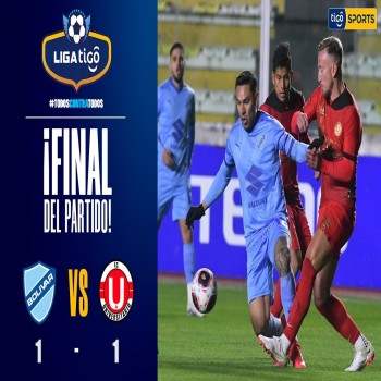 #ไฮไลท์ฟุตบอล [ โบลิวาร์ 1 - 1 FC Universitario ] โบลิเวีย ลีกา เดอ ฟุตบอล พร็อฟ