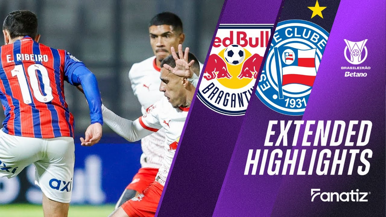 #ไฮไลท์ฟุตบอล [ บรากันติโน่ 0 - 3 บาเฮีย บีเอ ] บราซิล ซีรี่ย์เอ 2025/13.6.68