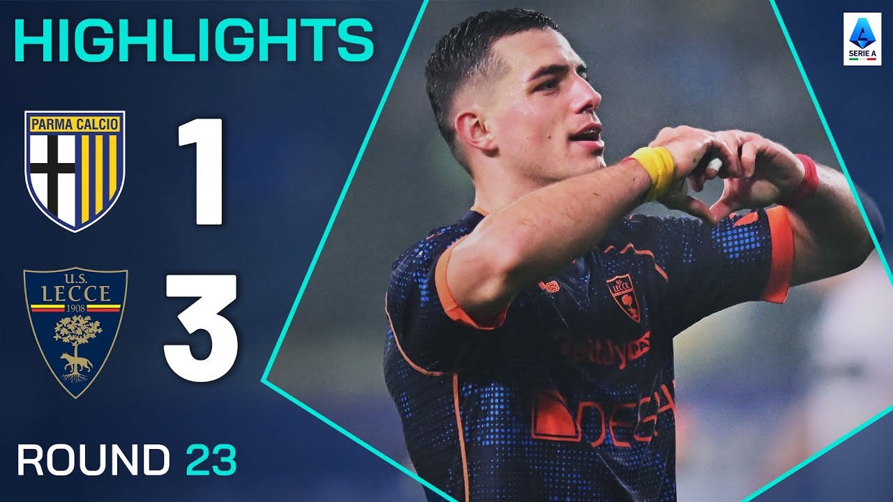 #ไฮไลท์ฟุตบอล [ ปาร์ม่า 1 - 3 เลชเช่ ] กัลโช่ เซเรียอา อิตาลี 2025/1.2.68