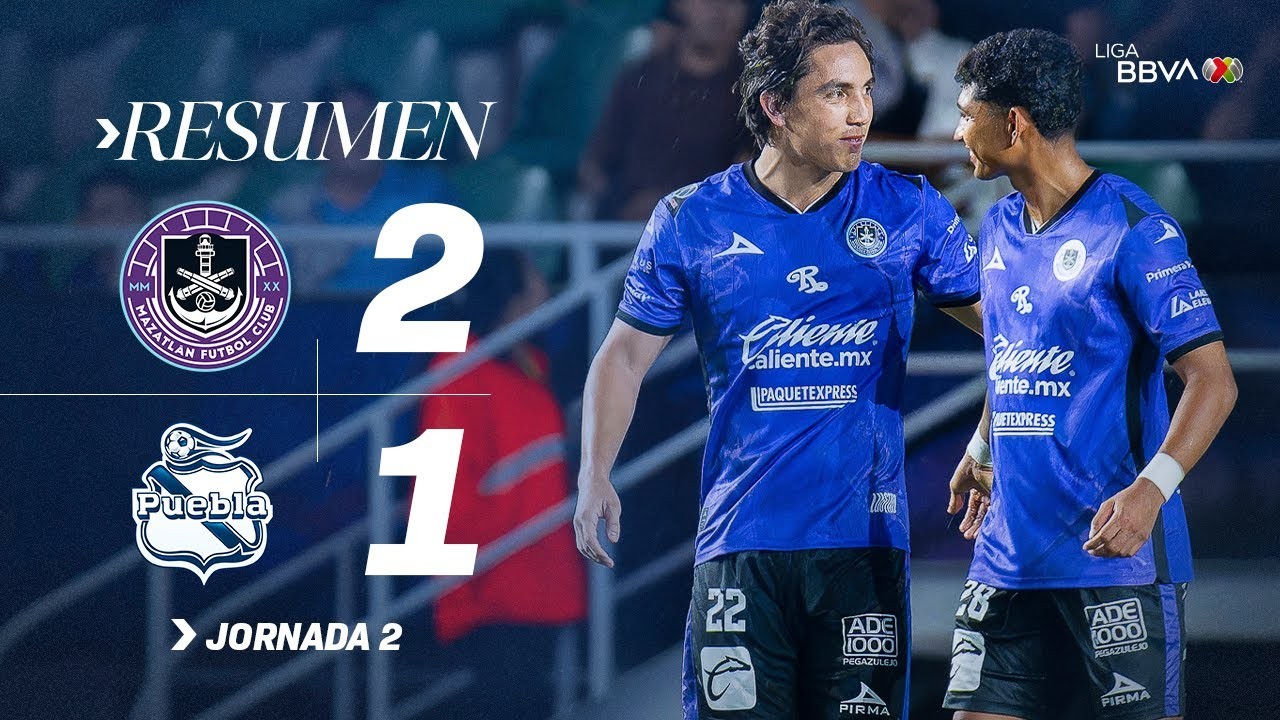 #ไฮไลท์ฟุตบอล [ มาซัตลาน เอฟซี 2 - 1 พูอีบลา ] เม็กซิโก พรีเมร่า ดิวิชั่น 2025/19.7.68