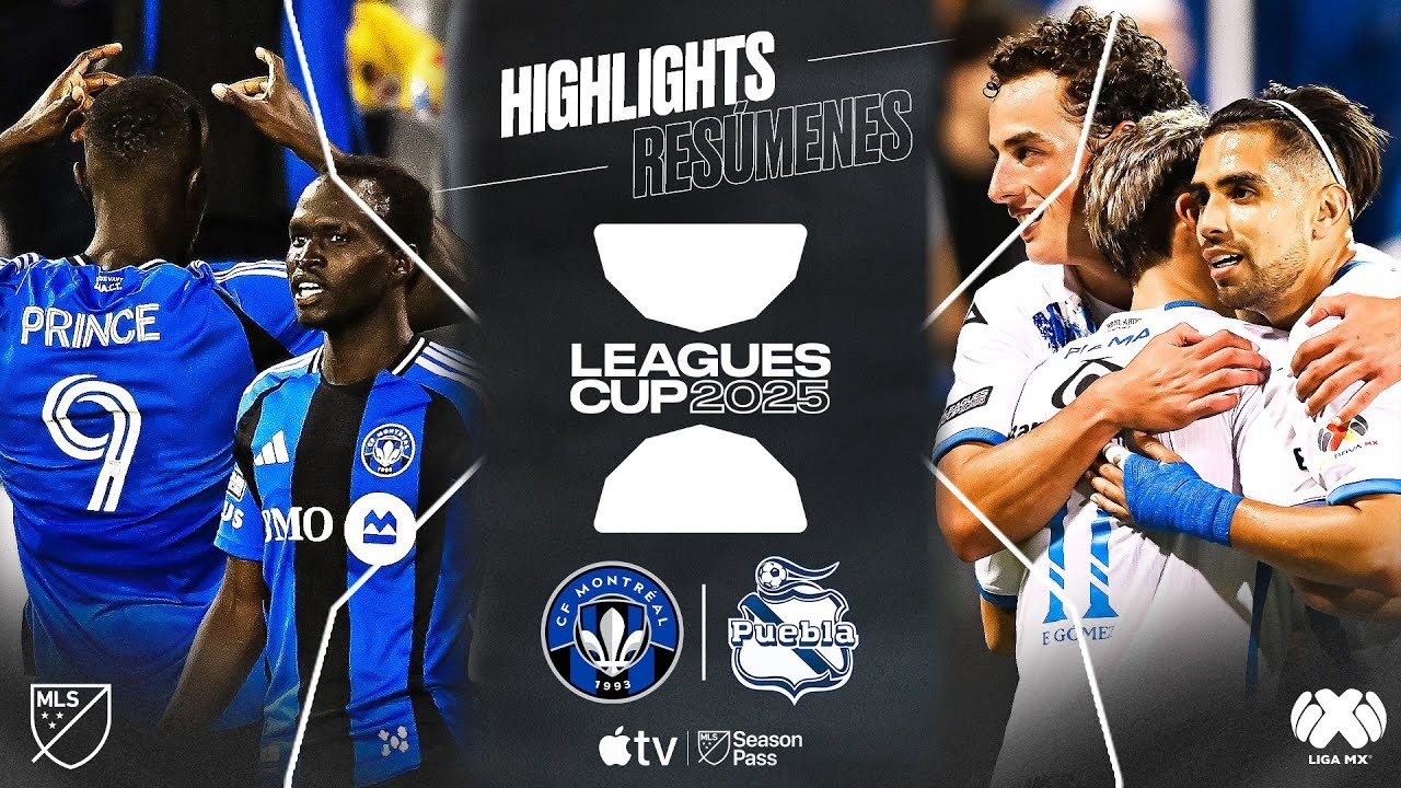 #ไฮไลท์ฟุตบอล [ มอนทรีออล อิมแพ็ค 1 - 2 พูอีบลา ] อเมริกา ลีกคัพ 2025/6.8.68