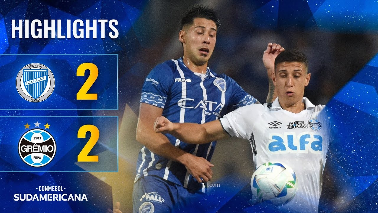 #ไฮไลท์ฟุตบอล [ โกดอย ครูซ 2 - 2 เกรมิโอ ปอร์โต้ ] โคปา ซูดาเมริกาน่า 2025/25.4.68