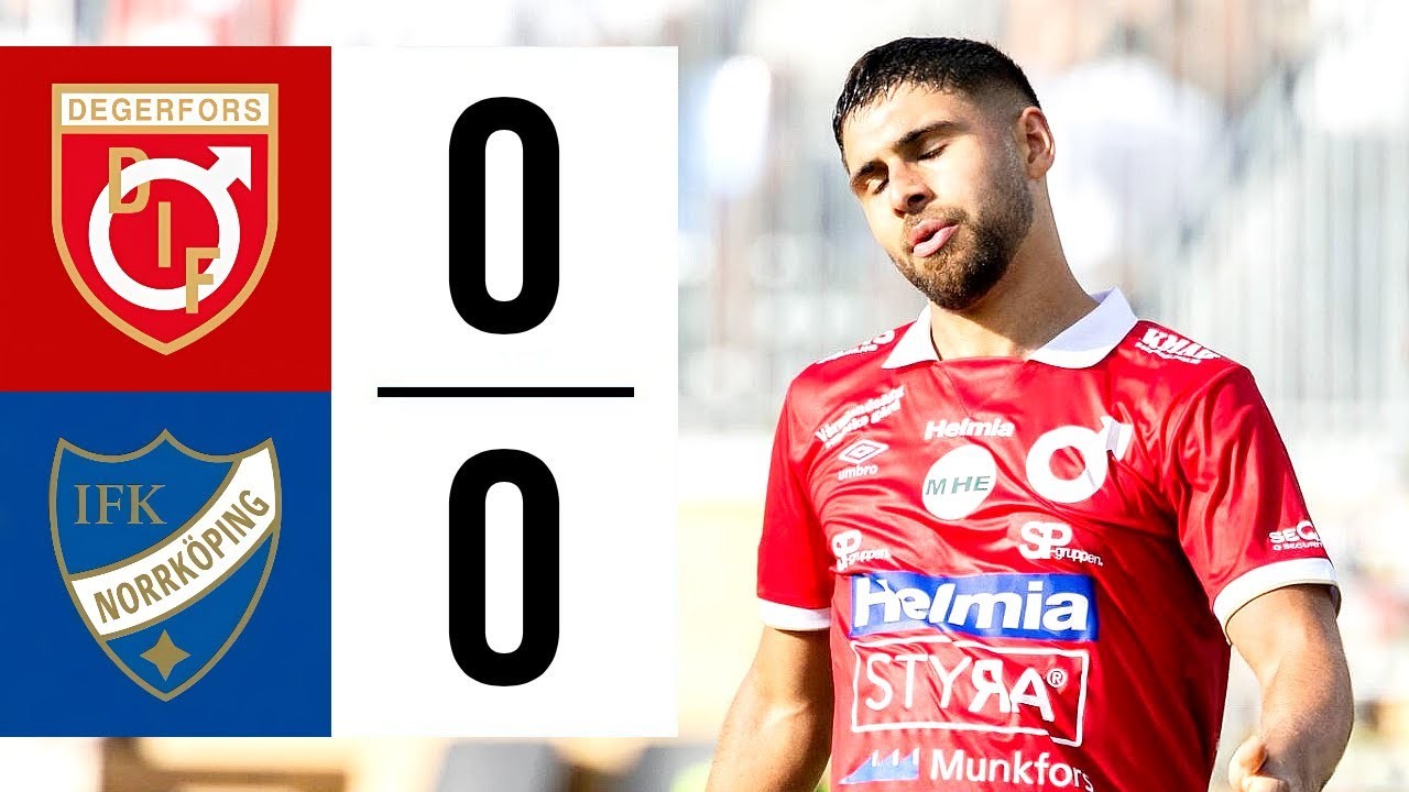 #ไฮไลท์ฟุตบอล [ เดเกอร์ฟอร์ส 0 - 0 นอร์โคปิ้ง ] สวีเดน ออลสเวนส์คาน 2025/27.7.68