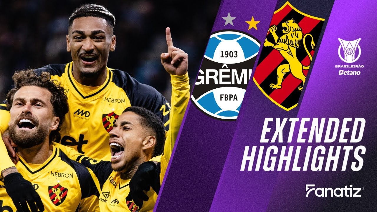 #ไฮไลท์ฟุตบอล [ เกรมิโอ ปอร์โต้ 0 - 1 สปอร์ต คลับ เรซิเฟ่ ] บราซิล ซีรี่ย์เอ 2025/11.8.68