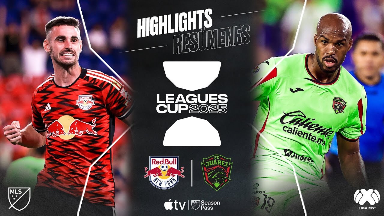 #ไฮไลท์ฟุตบอล [ นิวยอร์ก เร้ด บูลล์ส 1 - 1 เอฟซี ฮัวเรซ ] อเมริกา ลีกคัพ 2025/8.8.68