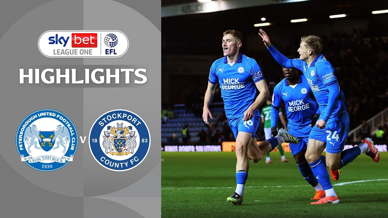 #ไฮไลท์ฟุตบอล [ ปีเตอร์โบโร่ ยูไนเต็ด 3 - 0 สต็อคพอร์ท เคาน์ตี้ ] ลีกวัน อังกฤษ 2025/21.11.68
