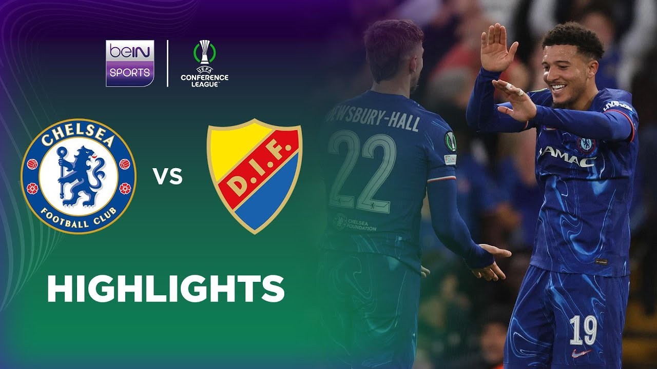 #ไฮไลท์ฟุตบอล [ เชลซี 1 - 0 เยอร์การ์เด้น ] ยูฟ่า คอนเฟอเรนซ์ลีก (รอบรองชนะเลิศ)นัดสอง 2025/9.5.68