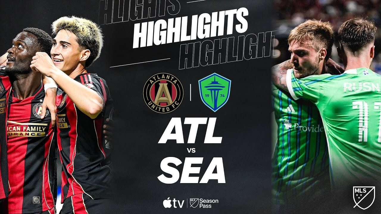 #ไฮไลท์ฟุตบอล [ แอตแลนต้า ยูไนเต็ด 2 - 2 ซีแอตเทิ่ล ซาวน์เดอร์ ] ยูเอสเอ เมเจอร์ลีก ซอคเกอร์ 2025/27.7.68