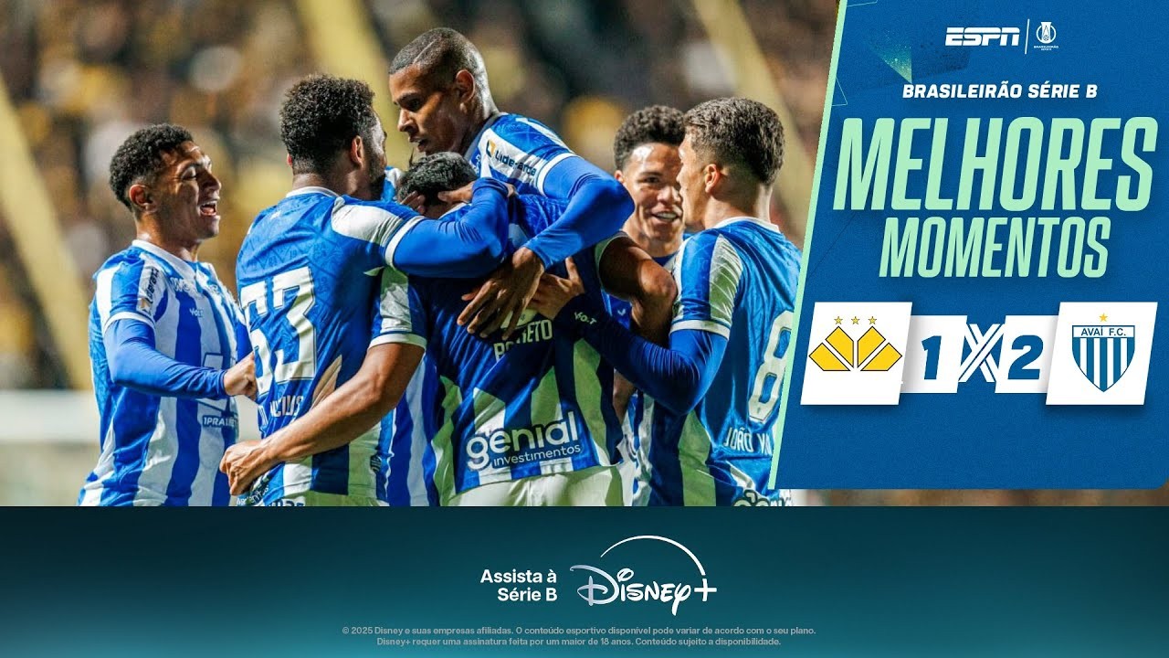 #ไฮไลท์ฟุตบอล [ คริคูม่า 1 - 2 อาไว เอฟซี ] บราซิล ซีรี่ย์บี 2025/28.6.68