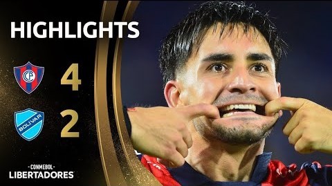 #ไฮไลท์ฟุตบอล [ เซอร์โร่ ปอร์เตโน่ 4 - 2 โบลิวาร์ ] โคปา ลิเบอร์ตาดอเรส 2025/2.4.68