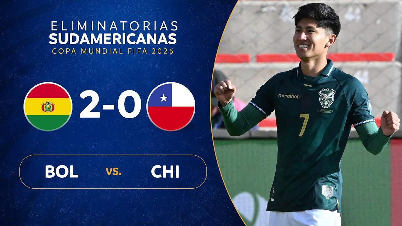 #ไฮไลท์ฟุตบอล [ โบลิเวีย 2 - 0 ชิลี ] ฟุตบอลโลก รอบคัดเลือก โซนอเมริกาใต้ 2025/11.6.68