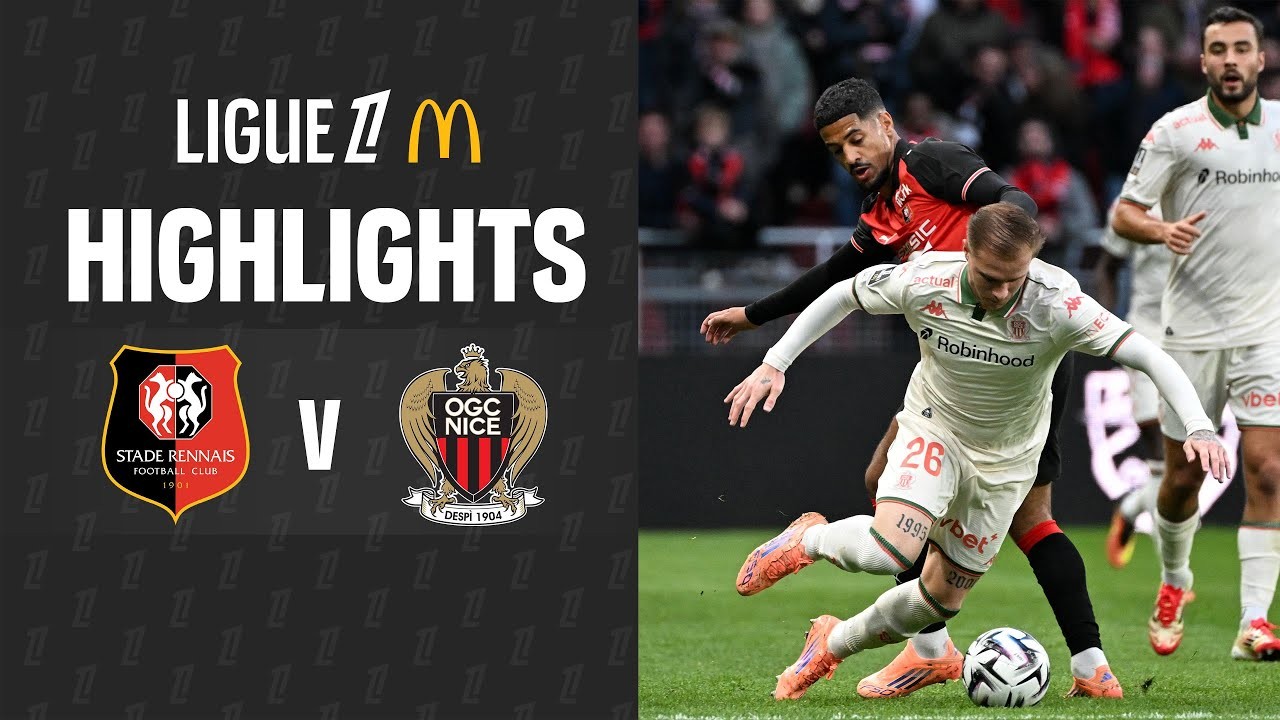 #ไฮไลท์ฟุตบอล [ แรนส์ 1 - 2 นีซ ] ลีกเอิง ฝรั่งเศส 2025/27.10.68