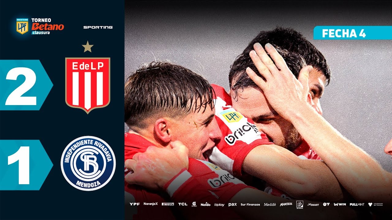 #ไฮไลท์ฟุตบอล [ เอสตูเดียนเตส 2 - 1 อินดิเพนเดนเต้ ลิวาดาเวีย ] อาร์เจนติน่า พรีเมียร์ ดิวิชั่น 2025/8.8.68