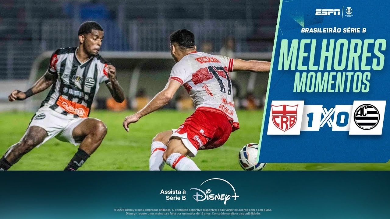 #ไฮไลท์ฟุตบอล [ ซีอาร์บี แม็คซิโอ้ 1 - 0 แอธเลติก คลับ ] บราซิล ซีรี่ย์บี 2025/13.8.68