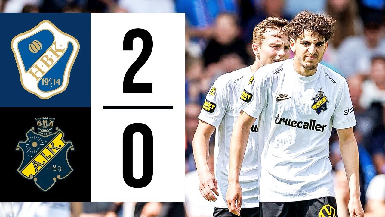 #ไฮไลท์ฟุตบอล [ ฮาล์มสตัด 2 - 0 เอไอเค โซลน่า ] สวีเดน ออลสเวนส์คาน 2025/7.7.68