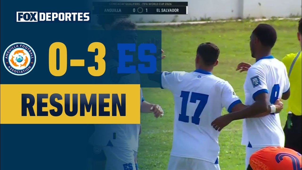 #ไฮไลท์ฟุตบอล [ แองกวิลา 0 - 3 เอลซัลวาดอร์ ] ฟุตบอลโลก รอบคัดเลือก โซนอเมริกาเหนือ 2025/8.6.68