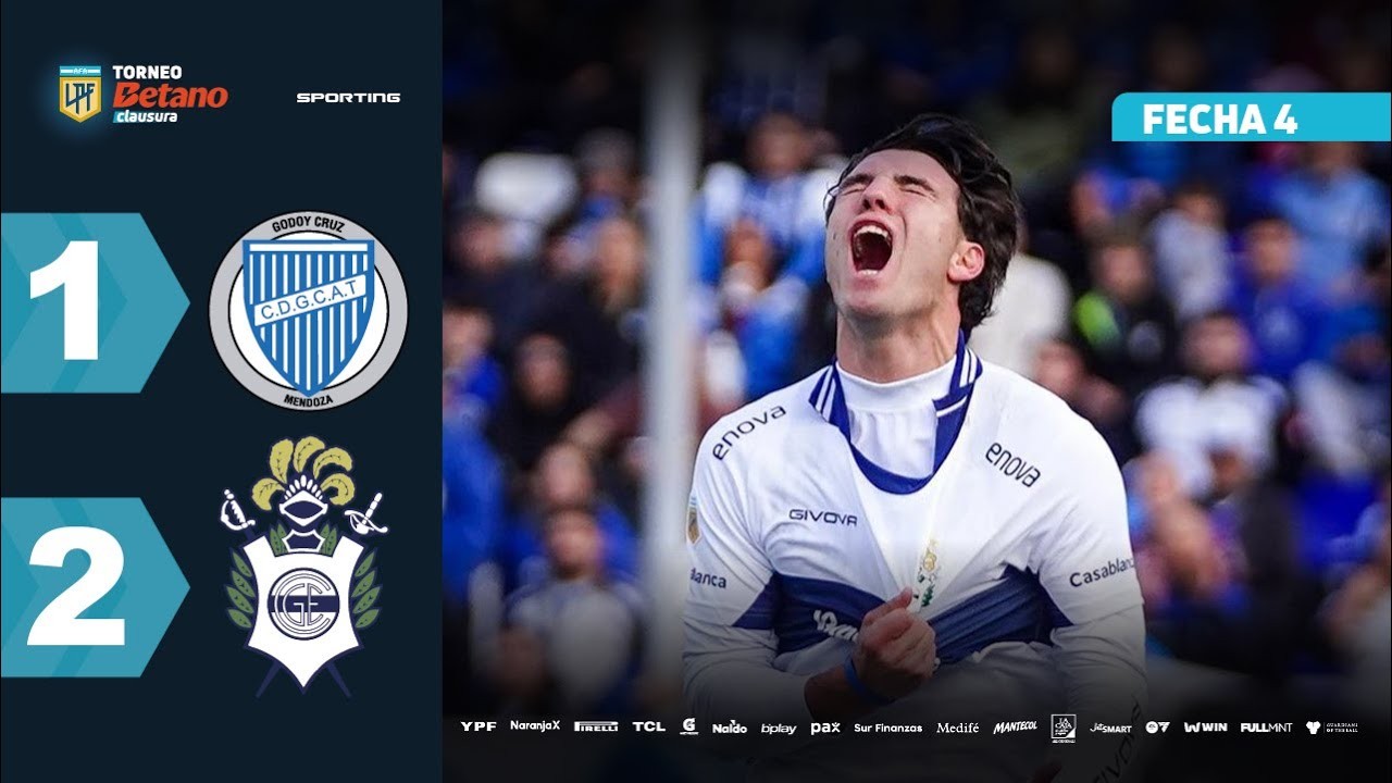 #ไฮไลท์ฟุตบอล [ โกดอย ครูซ 1 - 2 กิมนาเซีย ลา พลาต้า ] อาร์เจนติน่า พรีเมียร์ ดิวิชั่น 2025/8.8.68