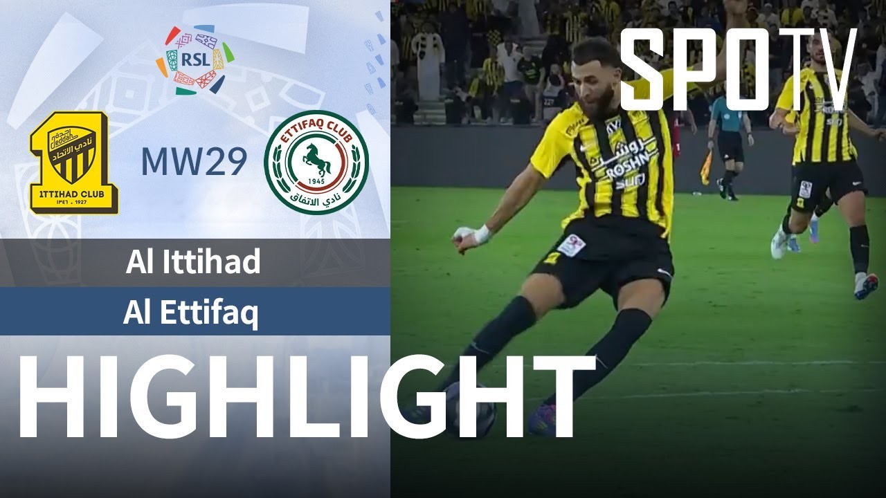 #ไฮไลท์ฟุตบอล [ อัล อิติฮัด 3 - 2 อัล อิตติฟาค ] ซาอุดีอาระเบีย โปรเฟสชั่นแนล ลีก 2025/22.4.68