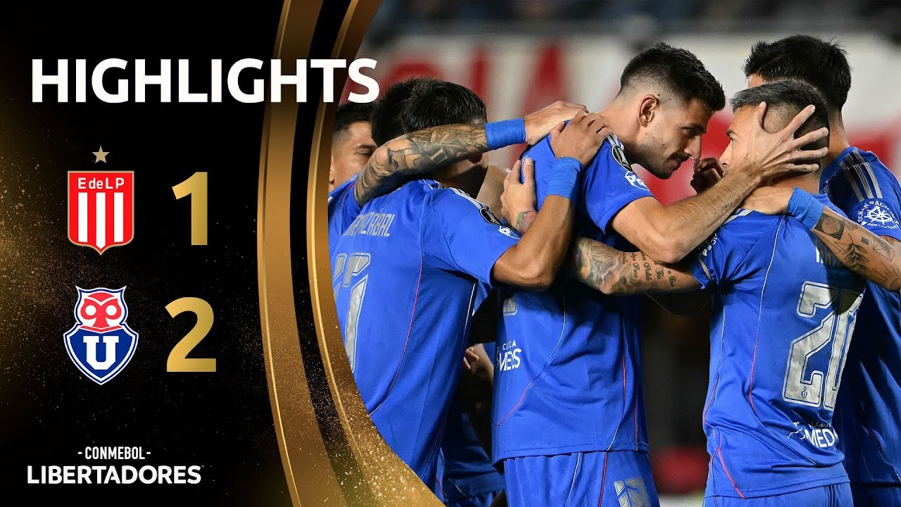 #ไฮไลท์ฟุตบอล [ เอสตูเดียนเตส ลา พลาต้า 1 - 2 ยูนิเวอร์ซิดัด เดอ ชิลี ] โคปา ลิเบอร์ตาดอเรส 2025/9.4.68