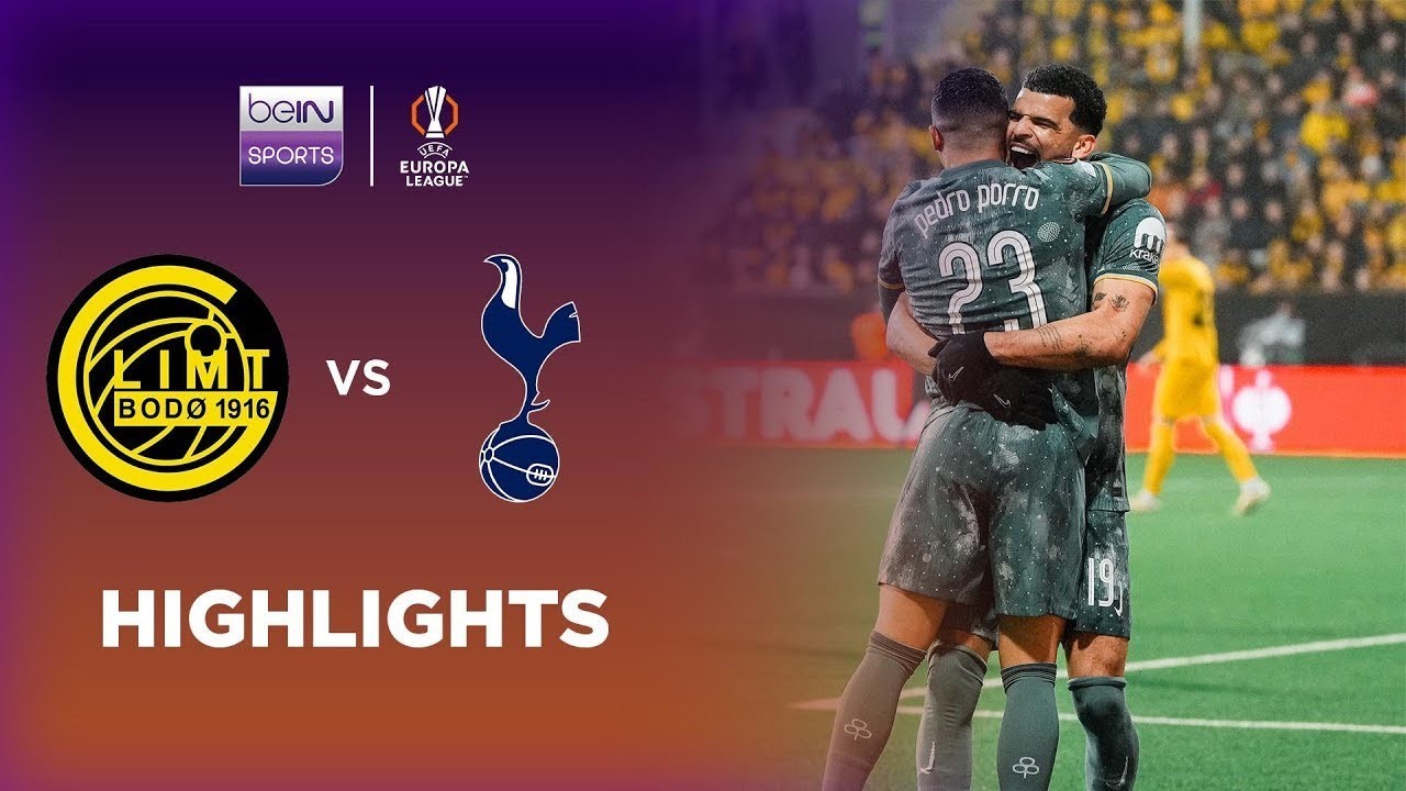 #ไฮไลท์ฟุตบอล [ โบโด กลิมท์ 0 - 2 ท็อตแน่ม ฮ็อตสเปอร์ส ] ยูฟ่า ยูโรป้า ลีก (รอบรองชนะเลิศ)นัดสอง 2025/9.5.68