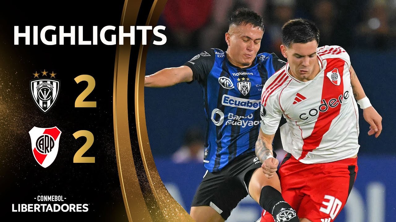 #ไฮไลท์ฟุตบอล [ อินดิเพนเดียนเต้ เดล วัลเล่ 2 - 2 ริเวอร์เพลท ] โคปา ลิเบอร์ตาดอเรส 2025/24.4.68