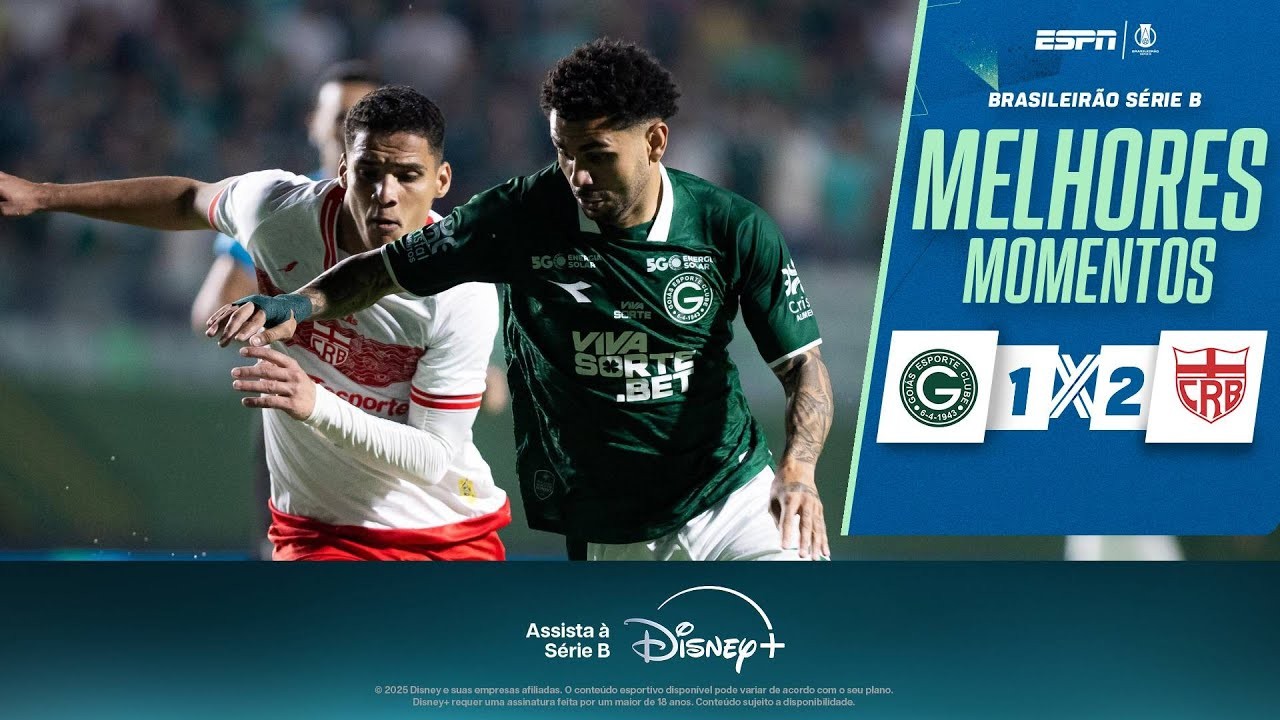 #ไฮไลท์ฟุตบอล [ โกยาส 1 - 2 ซีอาร์บี แม็คซิโอ้ ] บราซิล ซีรี่ย์บี 2025/8.10.68