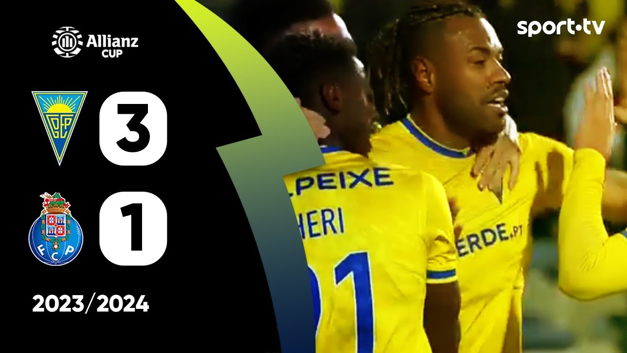 #ไฮไลท์ฟุตบอล [ เอสโตริล 3 - 1 เอฟซี ปอร์โต้ ] โปรตุเกส คัพ 2023/7.12.66
