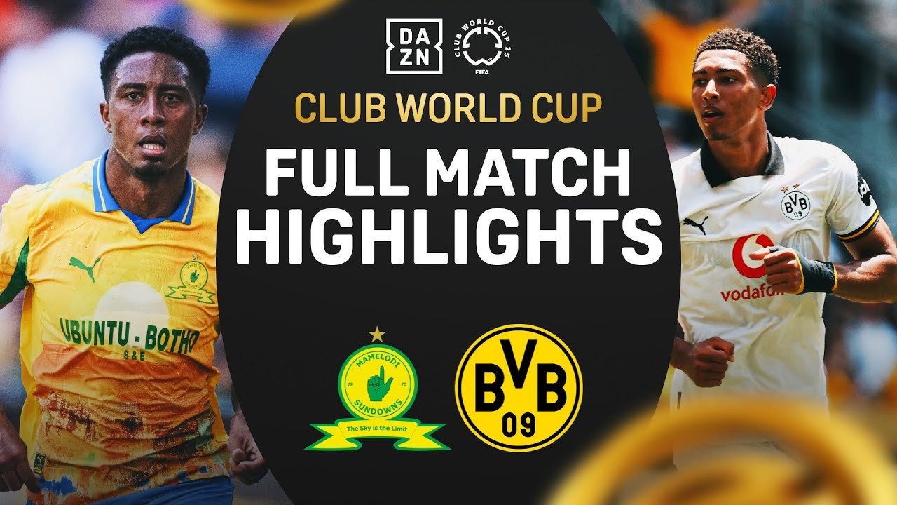 #ไฮไลท์ฟุตบอล [ มาเมโลดี้ ซันดาวน์ส(แอฟริกาใต้) 3 - 4 โบรุสเซีย ดอร์ทมุนด์(เยอรมัน) ] ฟีฟ่า คลับ เวิลด์ คัพ 2025/22.6.68