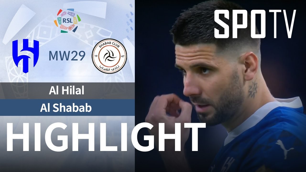 #ไฮไลท์ฟุตบอล [ อัล ฮิลาล 2 - 2 อัล ชาบับ ] ซาอุดีอาระเบีย โปรเฟสชั่นแนล ลีก 2025/22.4.68