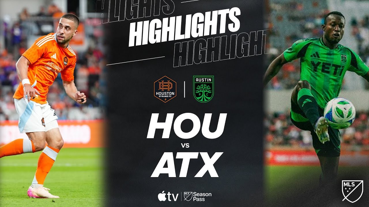 #ไฮไลท์ฟุตบอล [ ฮุสตัน ไดนาโม 2 - 0 ออสติน เอฟซี ] ยูเอสเอ เมเจอร์ลีก ซอคเกอร์ 2025/27.4.68