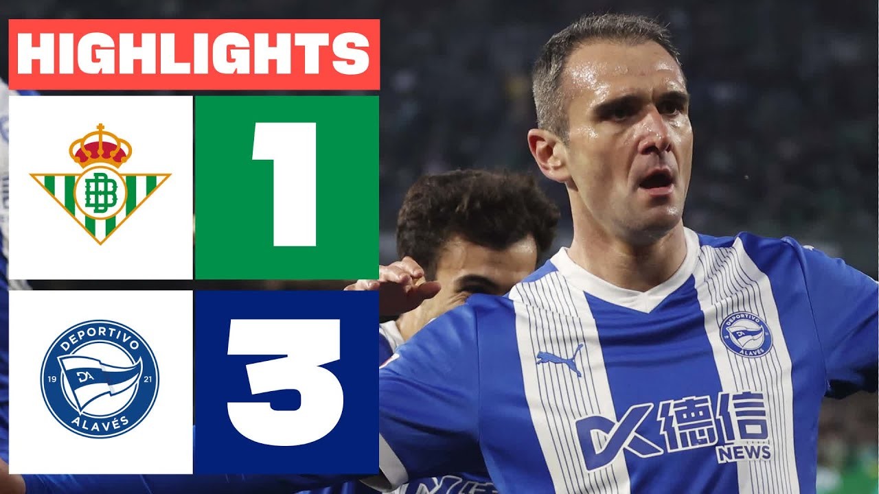 #ไฮไลท์ฟุตบอล [ เรอัล เบติส 1 - 3 อลาเบส ] ลาลีก้า สเปน 2025/19.1.68