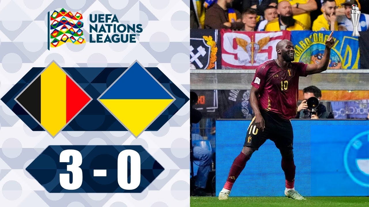 Full Match ย้อนหลัง [ เบลเยี่ยม vs ยูเครน ] ยูฟ่า เนชั่นส์ ลีก 24.3.68