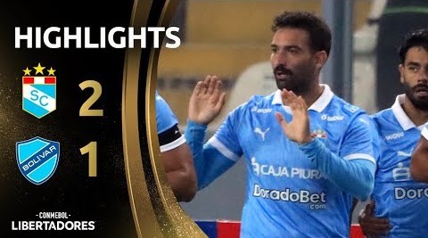 #ไฮไลท์ฟุตบอล [ สปอร์ติ้ง คริสตัล 2 - 1 โบลิวาร์ ] โคปา ลิเบอร์ตาดอเรส 2025/8.5.68