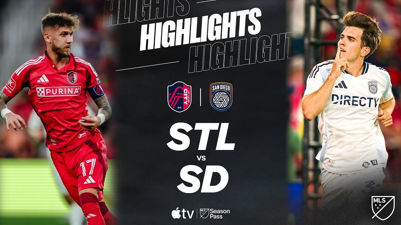 #ไฮไลท์ฟุตบอล [ เซนต์หลุยส์ ซิตี้ 1 - 2 ซานดิเอโก้ เอฟซี ] ยูเอสเอ เมเจอร์ลีก ซอคเกอร์ 2025/11.5.68