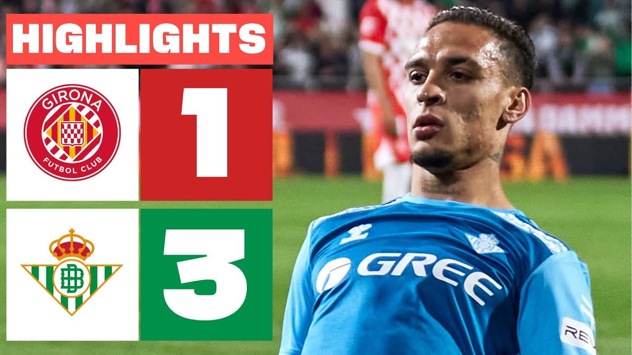 #ไฮไลท์ฟุตบอล [ คิโรน่า 1 - 3 เรอัล เบติส ] ลาลีก้า สเปน 2025/22.4.68