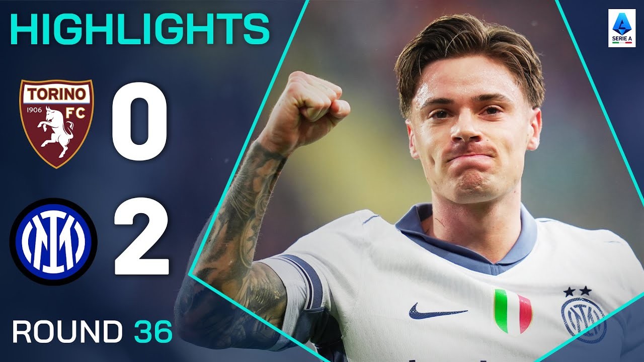 #ไฮไลท์ฟุตบอล [ โตริโน่ 0 - 2 อินเตอร์ มิลาน ] กัลโช่ เซเรียอา อิตาลี 2025/12.5.68