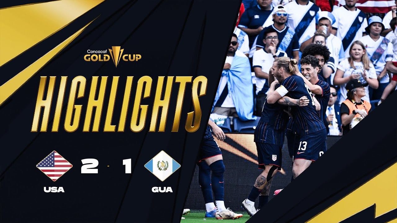 #ไฮไลท์ฟุตบอล [ สหรัฐอเมริกา 2 - 1 กัวเตมาลา ] คอนคาเคฟ โกลด์ คัพ (รอบรองชนะเลิศ) 2025/3.7.68