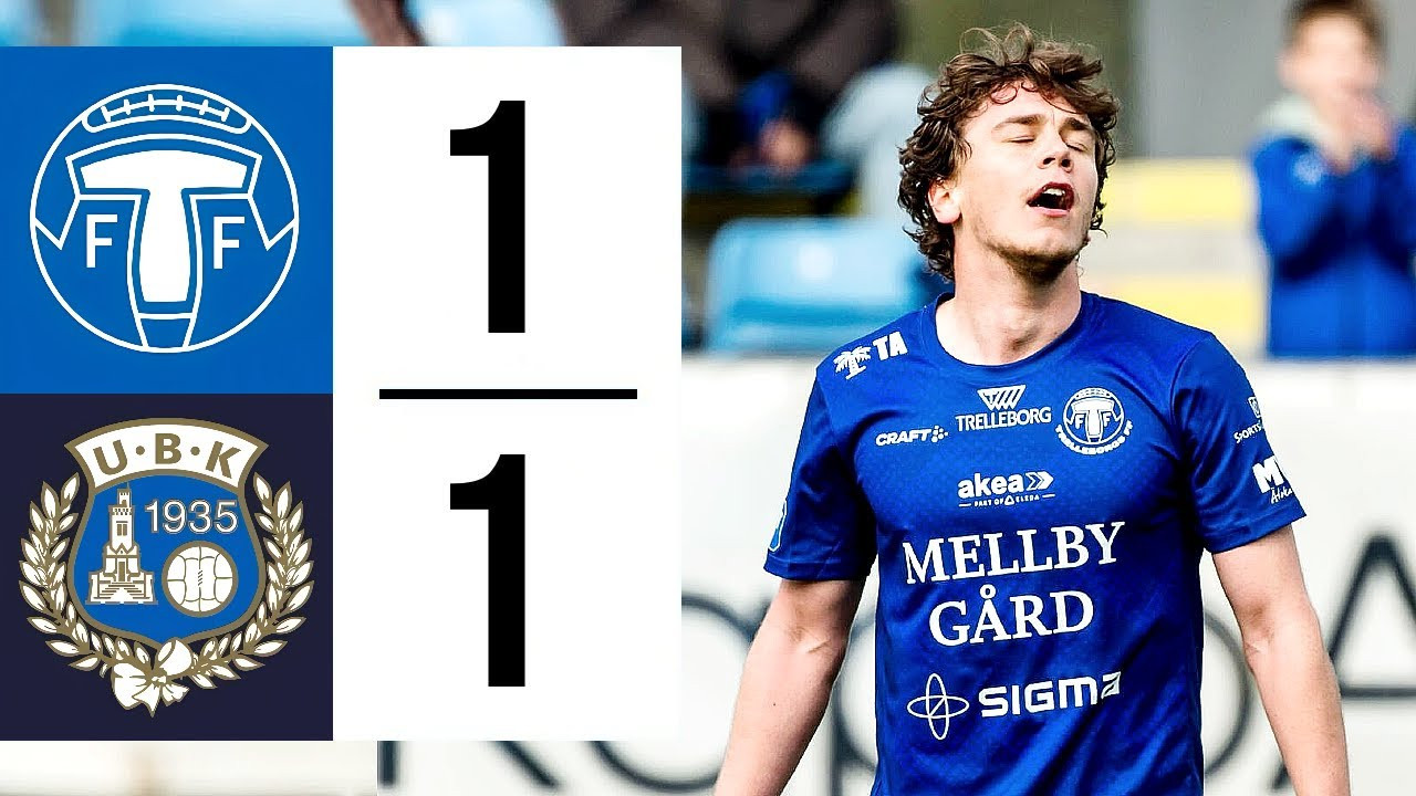 #ไฮไลท์ฟุตบอล [ เทรลเลบอร์ก 1 - 1 อัตซิคเท็นส์ ] สวีเดน ซูเปอร์เร็ตเท่น 2025/16.6.68