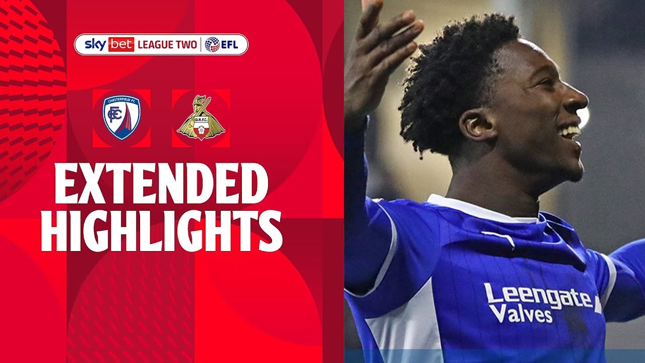 #ไฮไลท์ฟุตบอล [ เชสเตอร์ฟิลด์ 5 - 2 ดอนคาสเตอร์ โรเวอร์ส ] ลีกทู อังกฤษ 2025/7.2.68