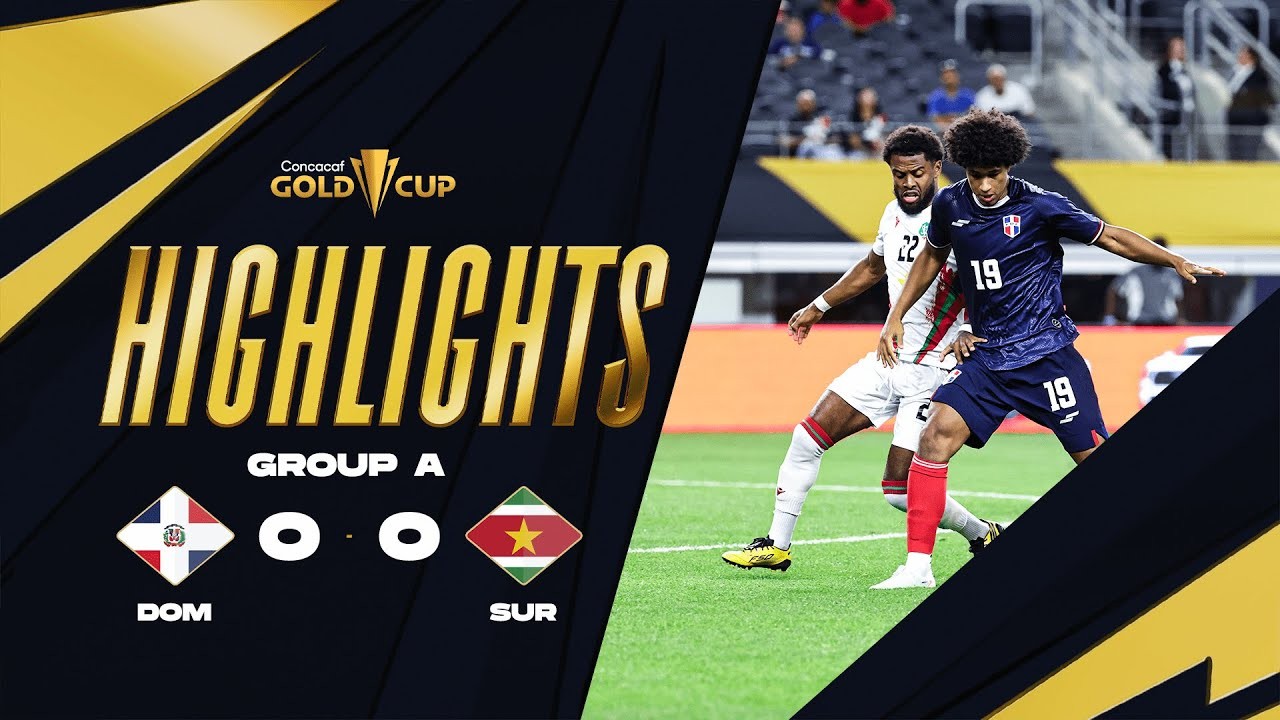 #ไฮไลท์ฟุตบอล [ โดมินิกัน 0 - 0 ซูรินาเม ] คอนคาเคฟ โกลด์ คัพ 2025/23.6.68