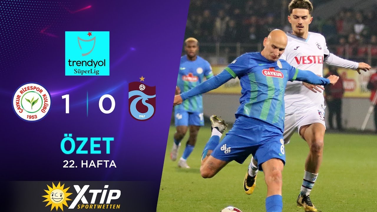 #ไฮไลท์ฟุตบอล [ ริเซสปอร์ 1 - 0 แทร็บซอนสปอร์ ] ตุรกี ซุปเปอร์ลีก 2024/26.1.67