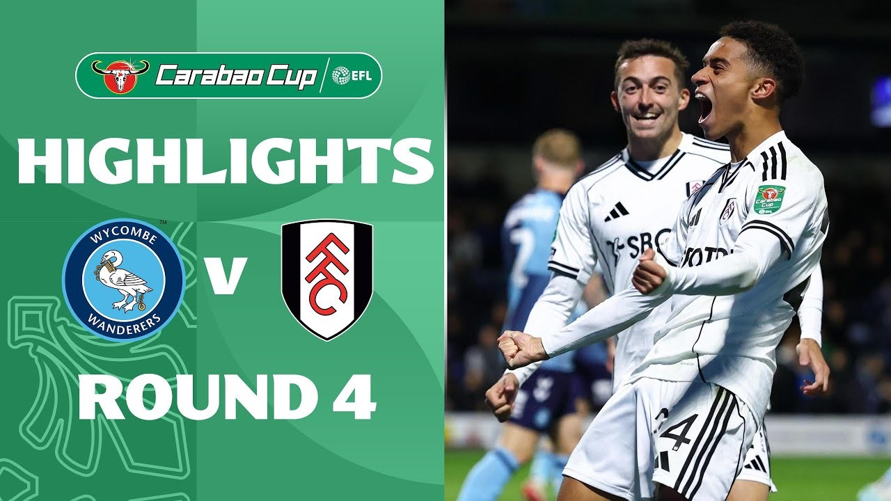 #ไฮไลท์ฟุตบอล [ วีคอมบ์ วันเดอเรอร์ส 1 - 1 ฟูแล่ม ] คาราบาว คัพ อังกฤษ 2025/29.10.68