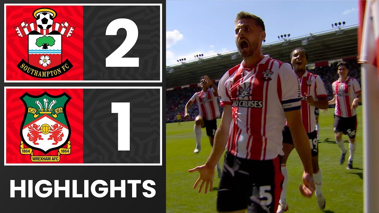 #ไฮไลท์ฟุตบอล [ เซาแธมป์ตัน 2 - 1 เร็กซ์แฮม ] เดอะแชมเปี้ยนส์ชิพ อังกฤษ 2025/10.8.68